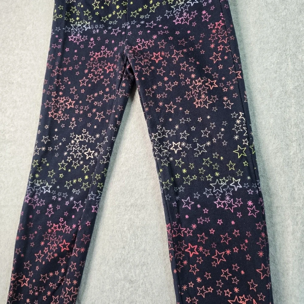 Gap Kids‎ 2PC Outfit Set XL 12 Pink Sequin Shirt Navy Rainbow Star Leggings